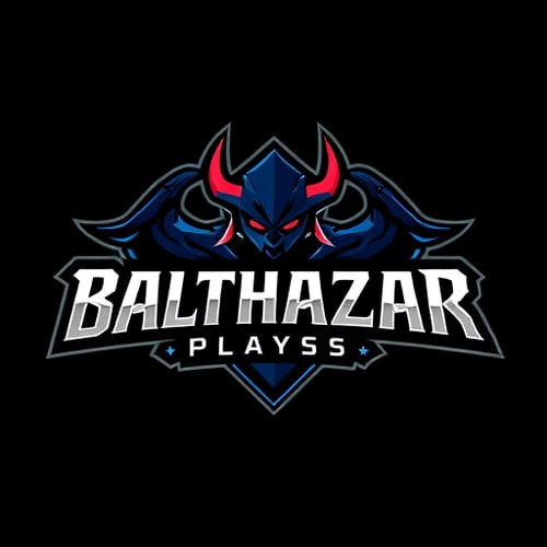 AI Design for Banner for the gaming YouTube channel named BalthazarPlays