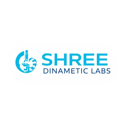 AI Design for I want to create logo for my Brand my brand name is SHREE DIAGNOSTIC LAB, ethics accuracy Care so I want logo with fit microscope in name logo looks like amazing 