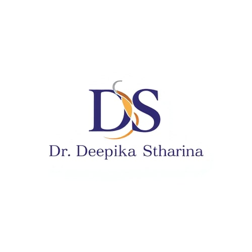 AI Design for DS Initial with Dr. Deepika Sehra with subheading, Obstertrics & Gynecology Specialist