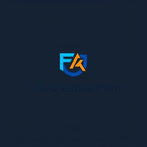 AI Design for  লোগোর নাম: F. A. Creative Firm Limited ট্যাগলাইন: Software Development Company ডিজাইন স্টাইল:• Minimalist• Modern & Professional• Tech-oriented• Icon + Text combination• Corporate Premium Look রঙের পছন্দ: প্রযুক্তি ও উদ্ভাবন-অনুপ্রাণিত রঙসমূহ:• Primary: #0A66C2 (Tech Blue – Trust & Innovation)• Secondary: #FF6F00 (Orange – Creativity & Energy)• Accent: #00C4CC (Cyan – Modern Tech Vibe)• Neutral: #333333 (Dark Gray), #FFFFFF (White) রঙের মুড: Professional, Trustworthy, Innovative ফন্টের পছন্দ: আধুনিক Sans-Serif ফন্ট, যেমন:• Montserrat• Poppins• Roboto• Open Sans আইকনের পছন্দ:• একটি অনন্য, প্রযুক্তি-অনুপ্রাণিত আইকন (যা AI, উদ্ভাবন, সংযোগ বা ডিজিটাল প্রবৃদ্ধি প্রতিনিধিত্ব করতে পারে)• চেহারায় শক্তিশালী, প্রিমিয়াম ও স্মরণযোগ্য হতে হবে অনুপ্রেরণা / প্রতিযোগী লোগো:• IBM (Corporate look)• Atlassian (Minimal + Tech)• Slack (Modern, clean design)• Microsoft (Simple, professional) Logo Make it