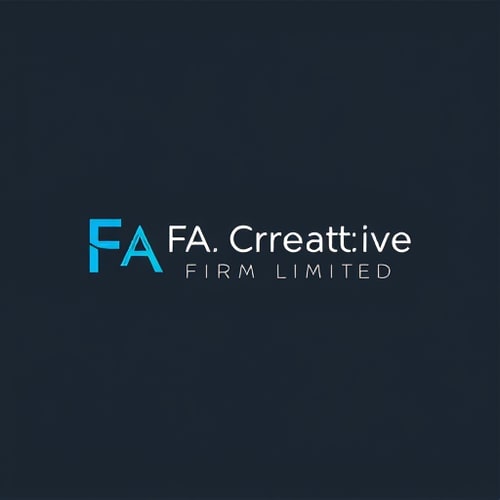 AI Design for  লোগোর নাম: F. A. Creative Firm Limited ট্যাগলাইন: Software Development Company ডিজাইন স্টাইল:• Minimalist• Modern & Professional• Tech-oriented• Icon + Text combination• Corporate Premium Look রঙের পছন্দ: প্রযুক্তি ও উদ্ভাবন-অনুপ্রাণিত রঙসমূহ:• Primary: #0A66C2 (Tech Blue – Trust & Innovation)• Secondary: #FF6F00 (Orange – Creativity & Energy)• Accent: #00C4CC (Cyan – Modern Tech Vibe)• Neutral: #333333 (Dark Gray), #FFFFFF (White) রঙের মুড: Professional, Trustworthy, Innovative ফন্টের পছন্দ: আধুনিক Sans-Serif ফন্ট, যেমন:• Montserrat• Poppins• Roboto• Open Sans আইকনের পছন্দ:• একটি অনন্য, প্রযুক্তি-অনুপ্রাণিত আইকন (যা AI, উদ্ভাবন, সংযোগ বা ডিজিটাল প্রবৃদ্ধি প্রতিনিধিত্ব করতে পারে)• চেহারায় শক্তিশালী, প্রিমিয়াম ও স্মরণযোগ্য হতে হবে অনুপ্রেরণা / প্রতিযোগী লোগো:• IBM (Corporate look)• Atlassian (Minimal + Tech)• Slack (Modern, clean design)• Microsoft (Simple, professional) Logo Make it