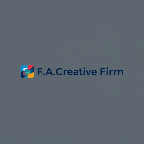 AI Design for  লোগোর নাম: F. A. Creative Firm Limited ট্যাগলাইন: Software Development Company ডিজাইন স্টাইল:• Minimalist• Modern & Professional• Tech-oriented• Icon + Text combination• Corporate Premium Look রঙের পছন্দ: প্রযুক্তি ও উদ্ভাবন-অনুপ্রাণিত রঙসমূহ:• Primary: #0A66C2 (Tech Blue – Trust & Innovation)• Secondary: #FF6F00 (Orange – Creativity & Energy)• Accent: #00C4CC (Cyan – Modern Tech Vibe)• Neutral: #333333 (Dark Gray), #FFFFFF (White) রঙের মুড: Professional, Trustworthy, Innovative ফন্টের পছন্দ: আধুনিক Sans-Serif ফন্ট, যেমন:• Montserrat• Poppins• Roboto• Open Sans আইকনের পছন্দ:• একটি অনন্য, প্রযুক্তি-অনুপ্রাণিত আইকন (যা AI, উদ্ভাবন, সংযোগ বা ডিজিটাল প্রবৃদ্ধি প্রতিনিধিত্ব করতে পারে)• চেহারায় শক্তিশালী, প্রিমিয়াম ও স্মরণযোগ্য হতে হবে অনুপ্রেরণা / প্রতিযোগী লোগো:• IBM (Corporate look)• Atlassian (Minimal + Tech)• Slack (Modern, clean design)• Microsoft (Simple, professional) Logo Make it