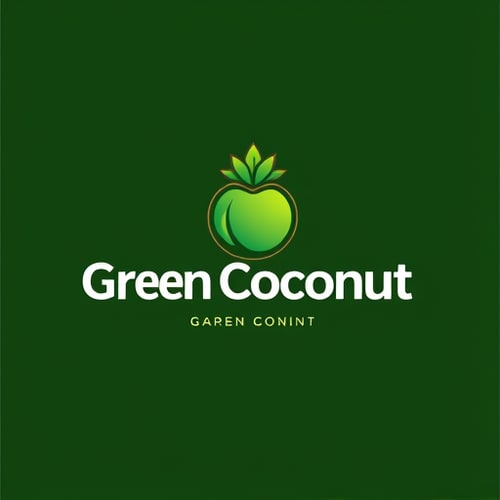 AI Design for লোগোর নাম: Mr.ডাব ✔️কোম্পানি টাইপ: পাইকারি Green Coconut বিক্রেতা। ✔️কালার কোড: প্রোডাক্ট যেহেতু ডাব, তার কালার এবং Green Coconut ব্যবহার করুন, Green Coconut আইকন ব্যবহার করুন ইউনিক মডান Logo Make it