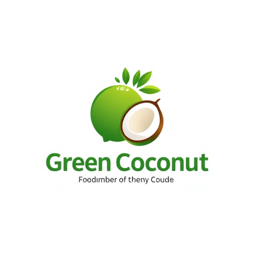 AI Design for লোগোর নাম: Mr.ডাব ✔️কোম্পানি টাইপ: পাইকারি Green Coconut বিক্রেতা। ✔️কালার কোড: প্রোডাক্ট যেহেতু ডাব, তার কালার এবং Green Coconut ব্যবহার করুন, Green Coconut আইকন ব্যবহার করুন ইউনিক মডান Logo Make it