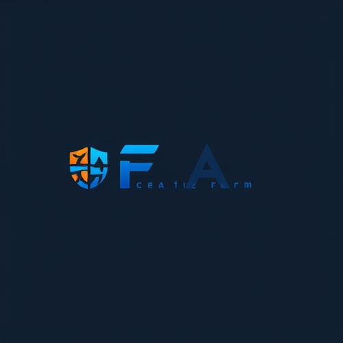 AI Design for  লোগোর নাম: F. A. Creative Firm Limited ট্যাগলাইন: Software Development Company ডিজাইন স্টাইল:• Minimalist• Modern & Professional• Tech-oriented• Icon + Text combination• Corporate Premium Look রঙের পছন্দ: প্রযুক্তি ও উদ্ভাবন-অনুপ্রাণিত রঙসমূহ:• Primary: #0A66C2 (Tech Blue – Trust & Innovation)• Secondary: #FF6F00 (Orange – Creativity & Energy)• Accent: #00C4CC (Cyan – Modern Tech Vibe)• Neutral: #333333 (Dark Gray), #FFFFFF (White) রঙের মুড: Professional, Trustworthy, Innovative ফন্টের পছন্দ: আধুনিক Sans-Serif ফন্ট, যেমন:• Montserrat• Poppins• Roboto• Open Sans আইকনের পছন্দ:• চেহারায় শক্তিশালী, প্রিমিয়াম ও স্মরণযোগ্য হতে হবে, non strok অনুপ্রেরণা / প্রতিযোগী লোগো:Logo Make it