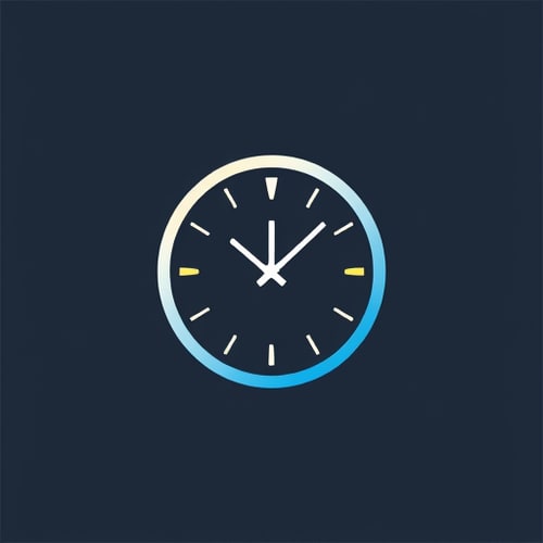 AI Design for design a logo for clock