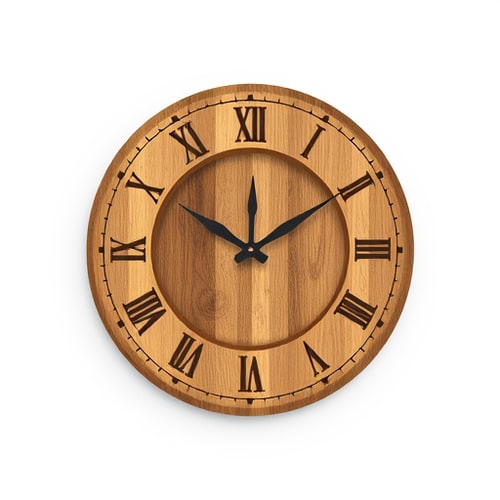 AI Design for design a logo for wood clock