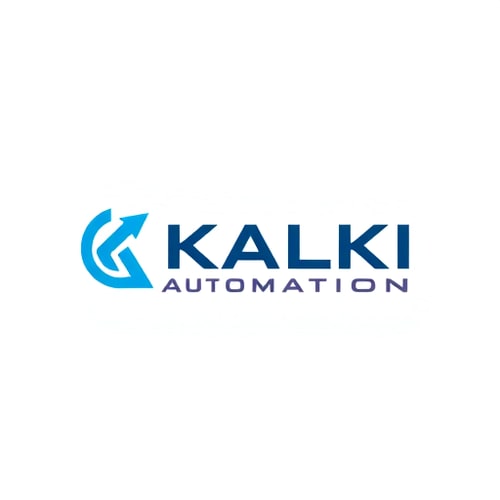 AI Design for create a Kalki Automation Logo like 2nd one 