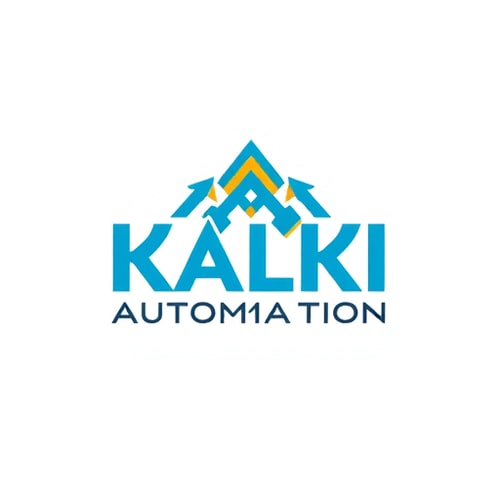 AI Design for create a Kalki Automation Logo like 2nd one