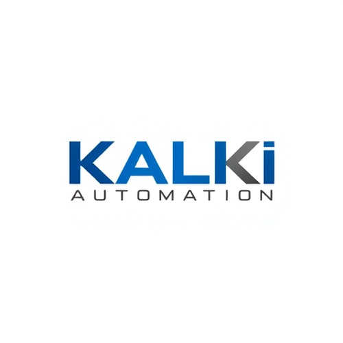 AI Design for create a Kalki Automation Logo like 2nd one