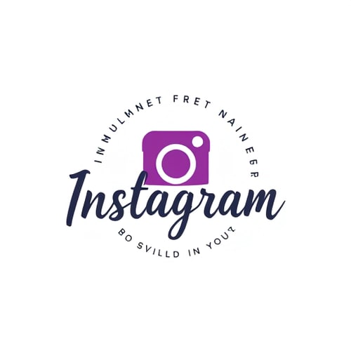 AI Design for Instagram theme with INMEMESTAGRAM writing logo