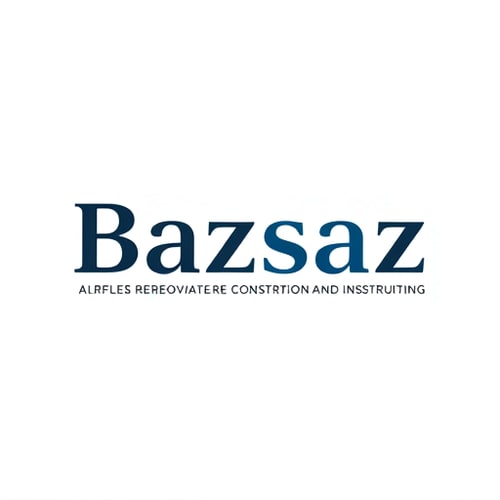 AI Design for Design a minimalist and professional logo for a renovation and construction brand called ‘Bazsaz’. The logo should emphasize the initials ‘BZ’, incorporating elements that represent home renovation, construction, and building. Make it feel architectural, elegant, and visually appealing. Background should be white or green, letters should be black or blue. Keep the design clean, modern, and minimalist. High-resolution output suitable for branding, social media, and print.”
