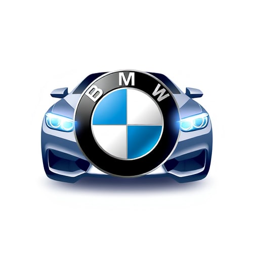 AI Design for ANMOL.CX is the title make a hidden bmw headlight behind it