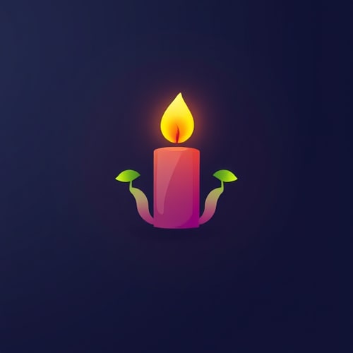 AI Design for Make a image for the app background the lighter small small craftred things