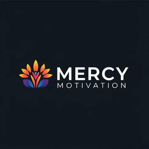 AI Design for Creat a logo with MERCY MOTIVATION 