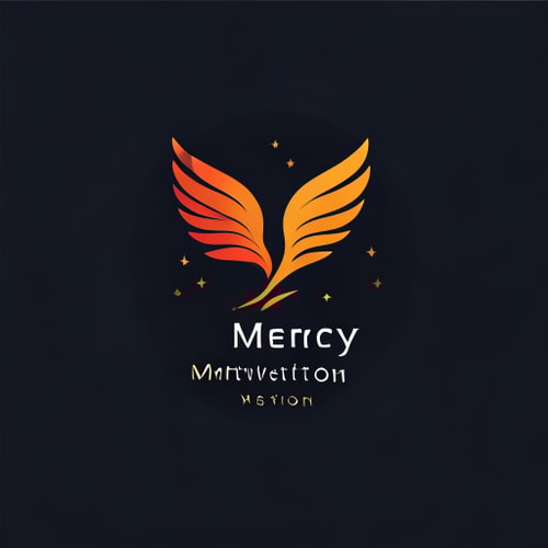 AI Design for Creat a logo with MERCY MOTIVATION 
