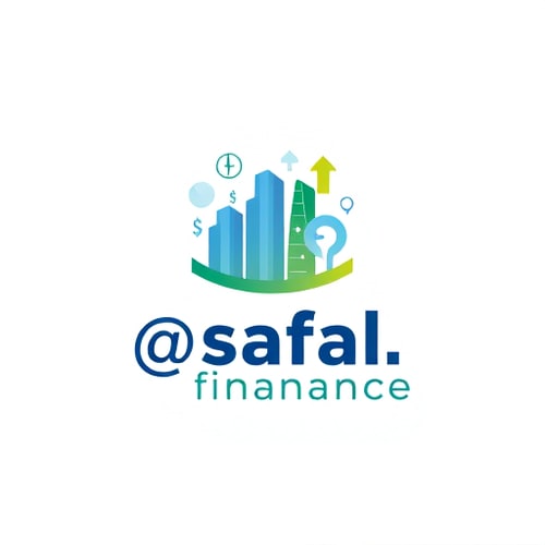 AI Design for Make the logo in finance related with some financial related icon and images and the text will be "@safal.finanace"