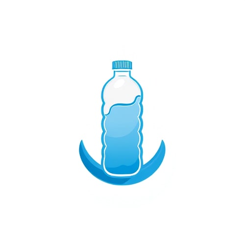 AI Design for i need water bottle logos