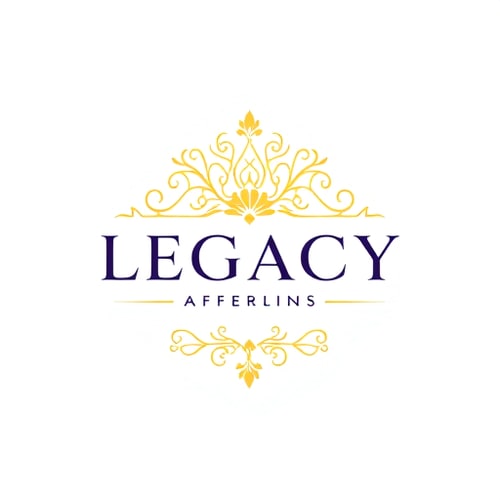 AI Design for Design a logo for a company named "Legacy Affairs Pvt. Lmt.". It's a company about event management who organize and plan weddings, corporate events and also provide services like videography, makeup, outfit designing everything