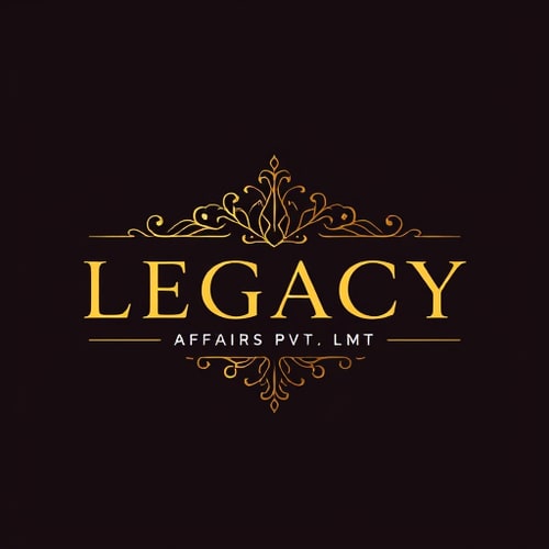 AI Design for Design a logo for a company named "Legacy Affairs Pvt. Lmt.". It's a company about event management who organize and plan weddings, corporate events and also provide services like videography, makeup, outfit designing everything
