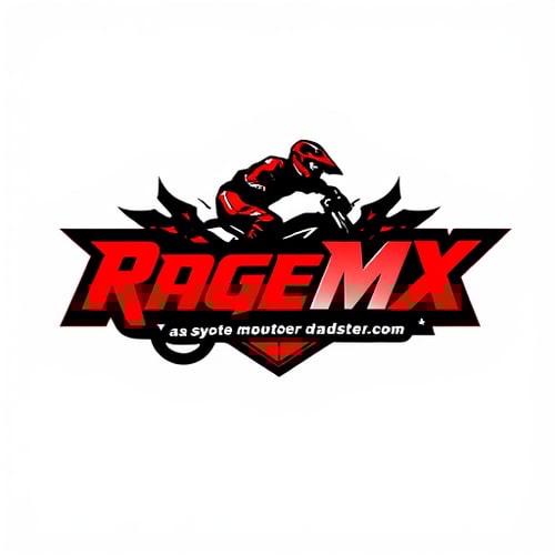 AI Design for RageMX it's a motocross gear brand