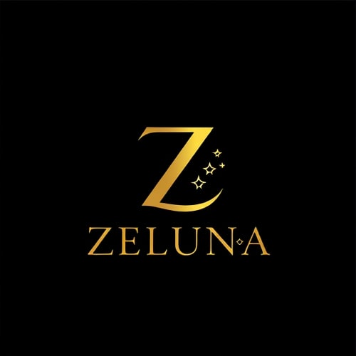 AI Design for My jewelry brand's name is Zeluna which is from two thing "Zar" which means gold in persian and luna which means moon. So I want my loge to be a nice and smooth combination of Z and a moon and maybe a small polaris star if its fit