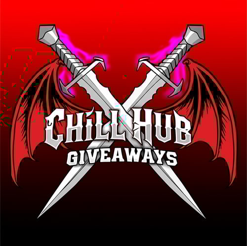 AI Design for Remove the small 2 sword and add a big evil wings in back of 2 Crossing sowrds