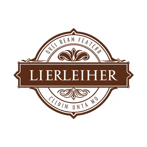 AI Design for make a logo for me more elegant,premium,rare of my brand of pure leather products 