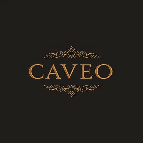 AI Design for make a logo for me more elegant,premium,rare of my brand of pure leather products my brand name is CAVEO