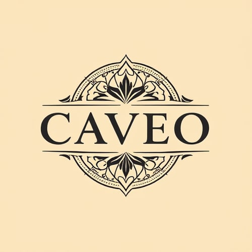 AI Design for make a logo for me more elegant,premium,rare of my brand of pure leather products my brand name is CAVEO