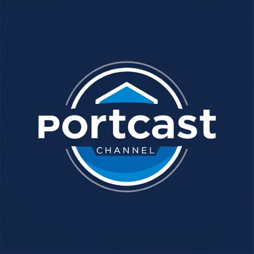 AI Design for a portcast channel logo
