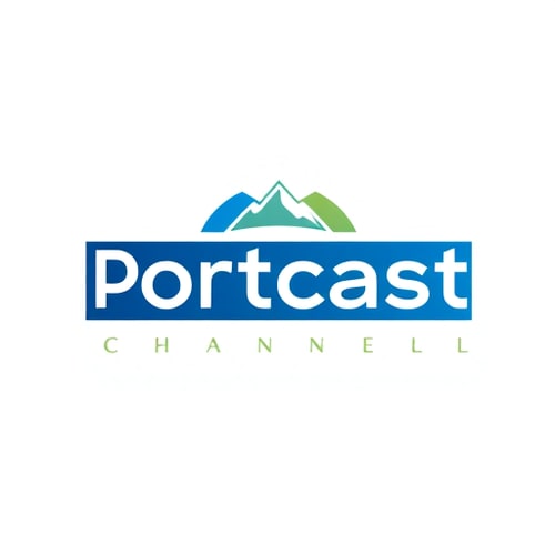 AI Design for a portcast channel logo