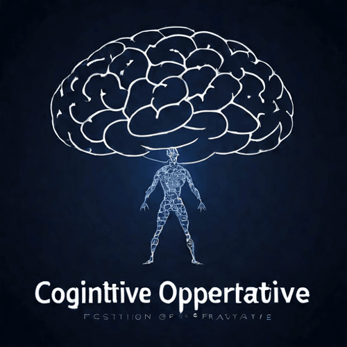 AI Design for a logo for a dissident, dynamic modern company called "cognitive operative"