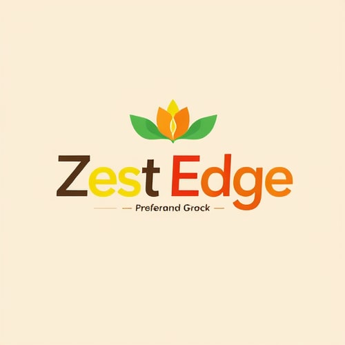 AI Design for Create logo of Zest Edge. Zest edge is a company in a FMCG sector. It provides  hospitality related services like setup, management, menu design. please refer to old logo also