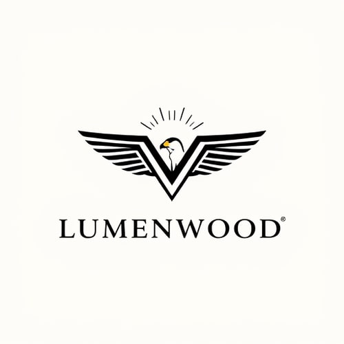 AI Design for LUMENWOOD Falcon Motif: Design Specifications (with Italian Touch)1. Rendering Style (Italian Influence)Minimalist/Line Art → Inspired by Italian tailoring sketches, where a few bold lines define elegance.Lines can echo the clean lapel V-shape of a suit collar.This mirrors the Made in Italy philosophy: less, but perfect.(Alt option: Geometric/Faceted could also work if inspired by Italian marble cuts, but Minimalist/Line Art feels more timeless Italian.)2. Symbol Focus (Italian Influence)The Sharp V (Wings) → Choose this.Make it echo both a falcon’s flight and the V of a suit lapel → subtle nod to Italian tailoring.Works across fashion categories (from streetwear to luxury formals).3. Mood/Aesthetic (Italian Influence)Stoic/Premium → Symmetry and balance evoke Roman architecture and Renaissance proportion.This gives the mark a timeless, heritage-driven elegance while still being bold.Italians are masters of elegance in restraint—this mirrors that.4. Key Connection to Brand (Italian Influence)Lumen (Light) → Use subtle radiating lines (like sunburst motifs often seen in Italian design, e.g., Medici symbolism). Negative space around the V-shaped wings can mimic light breaking through.Wood (Strength) → The inner detailing of the wings could use layered linear textures, echoing both wood grain and fabric weave—a dual nod to natural strength and Italian textile mastery.Italian Touch SummaryVisual DNA: Think Falcon + Suit Lapel + Renaissance Symmetry.Styling cues: Clean serif typography (Bodoni / Didot inspired), black + gold palette, subtle radiating light.Cultural nod: Symbol of flight & vision (Falcon) + symbol of elegance & craftsmanship (Italian tailoring).⚡ This way, your Falcon Motif isn’t just an abstract logo—it carries:Strength & Focus (Falcon)Luxury & Timelessness (Italian aesthetic)Light + Wood (brand’s core meaning)