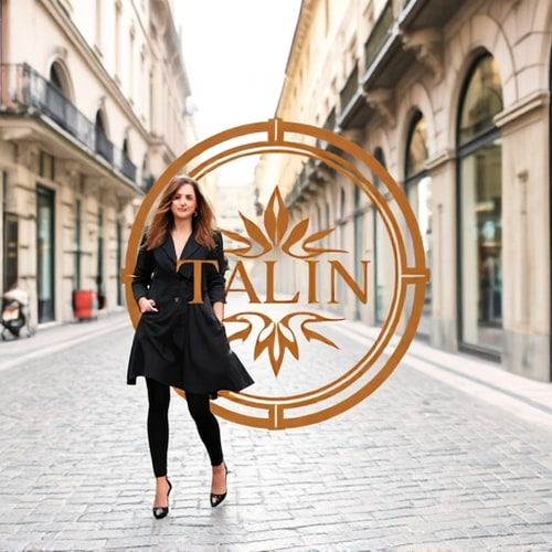 AI Design for Visual ElementsUse clean, sharp photography → models in urban Italian backdrops (cobblestone, arches, classic architecture).Textures: marble, leather, fine wood grain → add richness.Pattern Work: subtle geometric or baroque-inspired motifs for packaging/lining.