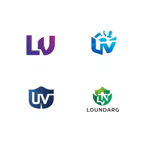 AI Design for lw logo combinations