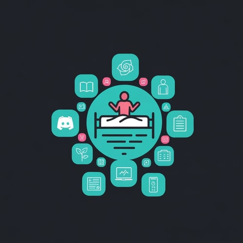 AI Design for creer moi un logo pour un server discord baser sur l'amelioration de soi et le developpement personnel