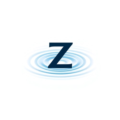 AI Design for A bold Z placed over subtle concentric water ripples.

Ripple = spreading knowledge, consulting influence.

Works well in both vertical & horizontal formats.