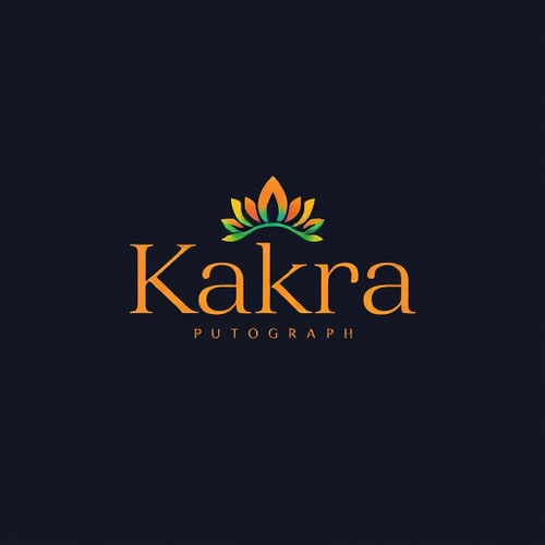AI Design for Making a photography logo name of Kakrastudiosangrur