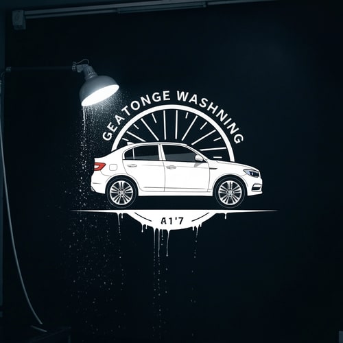 AI Design for Car Washing of logo