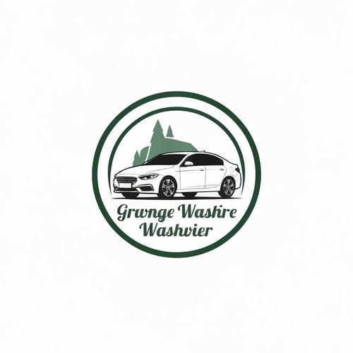 AI Design for Car Washing of logo