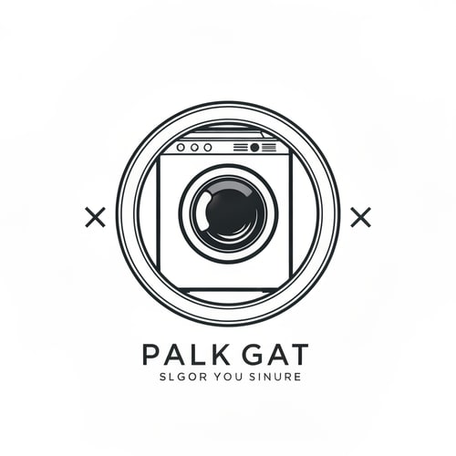 AI Design for washingmachine of logo unique