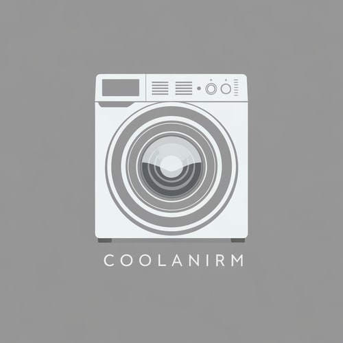 AI Design for washingmachine of logo unique color full