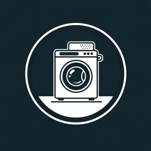 AI Design for washingmachine of logo unique
