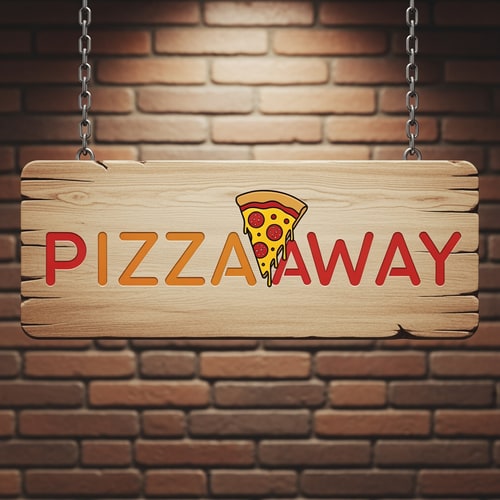 AI Design for pizzaway logo use icon