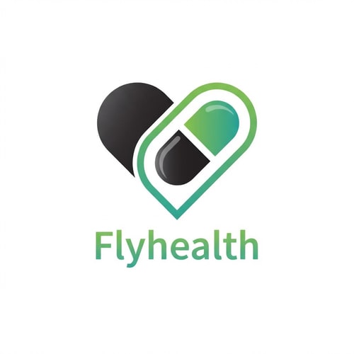 AI Design for Flyhealth of logo like this