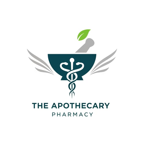 AI Design for a unique style pharmacy of logo
