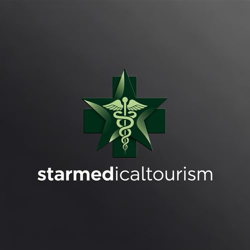 AI Design for starmedicaltourism of logo dark green