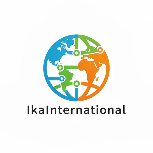 AI Design for ikainternational logo somthing difirent only icon